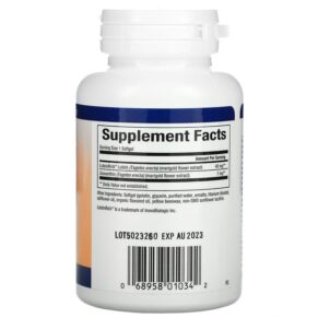 Thực phẩm bổ sung Natural Factors Lutein 40 mg 30 Softgels 068958010342