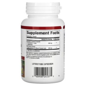 Thực phẩm bổ sung Natural Factors Maca Rich Maca Concentrate Super Strength 500 mg 90 Vegetarian Capsules 068958045375