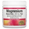 Thực phẩm chức năng Natural Factors Magnesium Bisglycinate Pure 200 mg 4.2 oz (120 g) 068958016429