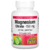 Thực phẩm chức năng Natural Factors Magnesium Citrate Key Lime 150 mg 60 Chewable Tablets 068958016504