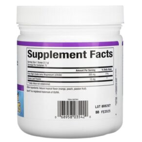 Natural Factors Magnesium Citrate Tropical Drink Mix 8.8 oz (250 g) 3 Thực phẩm bổ sung Natural Factors Magnesium Citrate Tropical Drink Mix 8.8 oz (250 g) 068958035420
