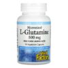 Thực phẩm chức năng Natural Factors Micronized L-Glutamine 500 mg 90 Vegetarian Capsules 068958028200