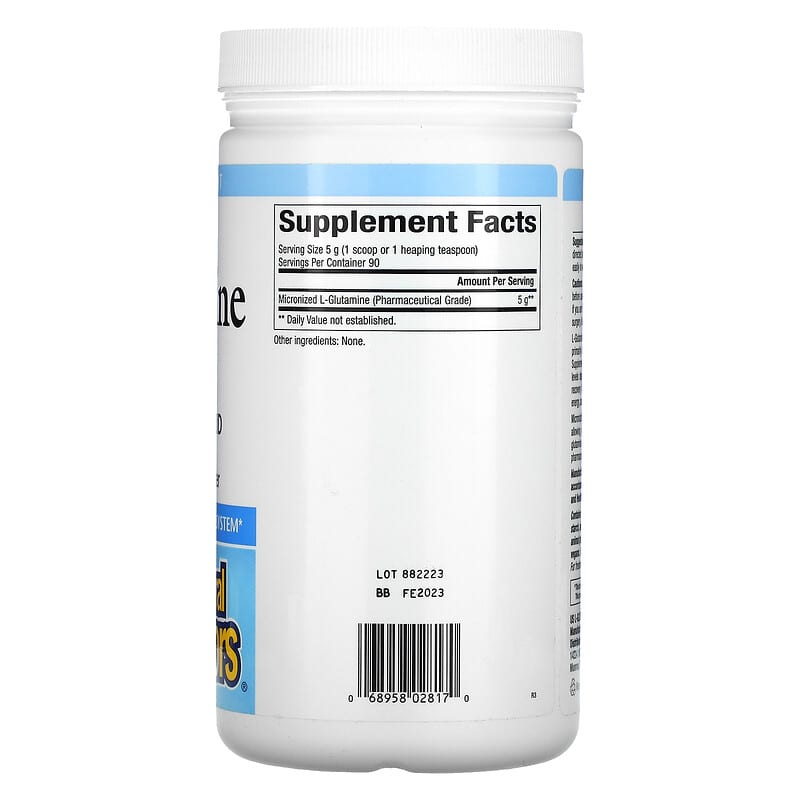 Natural Factors Micronized L-Glutamine Powder 5.000 mg 16 oz (454 g) 2 Thực phẩm bổ sung Natural Factors Micronized L-Glutamine Powder 5.000 mg 16 oz (454 g) 068958028170