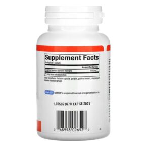 Thực phẩm bổ sung Natural Factors MSM 1.000 mg 90 Capsules 068958026527