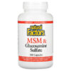 Thực phẩm chức năng Natural Factors MSM & Glucosamine Sulfate 180 Capsules 068958026992
