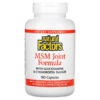 Thực phẩm chức năng Natural Factors MSM Joint Formula with Glucosamine & Chondroitin Sulfate 180 Capsules 068958026961