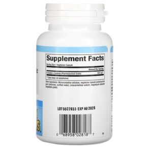 Thực phẩm bổ sung Natural Factors NAC N-Acetyl-L-Cysteine 600 mg 60 Vegetarian Capsules 068958028187
