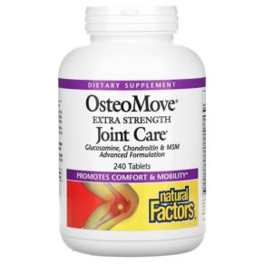 Thực phẩm chức năng Natural Factors OsteoMove Extra Strength Joint Care 240 Tablets 068958268415