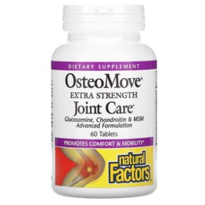 Thực phẩm chức năng Natural Factors OsteoMove Extra Strength Joint Care 60 Tablets 068958268422