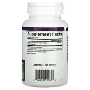 Thực phẩm bổ sung Natural Factors PeptACE Fish Peptides 500 mg 90 Capsules 068958020853