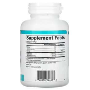 Thực phẩm bổ sung Natural Factors Phosphatidyl Choline (PC) 420 mg 90 Softgels 068958026053