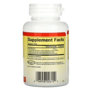 Thực phẩm bổ sung Natural Factors PS Phosphatidylserine 100 mg 30 Softgels 068958026152