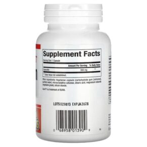 Thực phẩm bổ sung Natural Factors Quercetin 500 mg 60 Vegetarian Capsules 068958013909