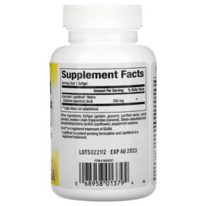 Thực phẩm bổ sung Natural Factors Quercetin LipoMicel Matrix 30 Liquid Softgels 068958013794