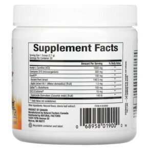 Thực phẩm bổ sung Natural Factors Regener Life 2.86 oz (81 g) 068958019000