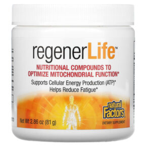 Thực phẩm chức năng Natural Factors Regener Life 2.86 oz (81 g) 068958019000