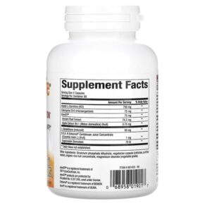 Thực phẩm bổ sung Natural Factors RegenerLife Optimize Mitochondrial Function 120 Vegetarian Capsules 068958019017