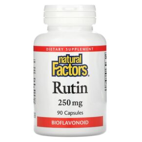 Thực phẩm chức năng Natural Factors Rutin 250 mg 90 Capsules 068958013916
