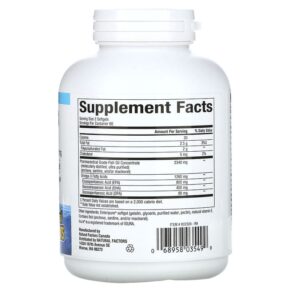 Thực phẩm bổ sung Natural Factors Rx Omega-3 630 mg 120 Softgels 068958035499