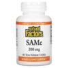 Thực phẩm chức năng Natural Factors SAMe (Disulfate Tosylate) 200 mg 60 Slow Release Tablets 068958027081