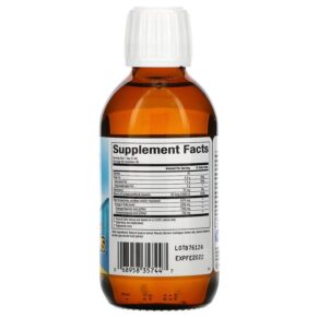Thực phẩm bổ sung Natural Factors Sea Rich Omega-3 1500 mg EPA/750 mg DHA with Vitamin D3 Lemon Meringue 6.76 fl oz (200 ml) 068958357447