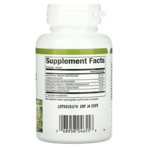 Thực phẩm bổ sung Natural Factors Sleep Relax with Valerian & Hops 90 Capsules 068958046556