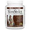 Thực phẩm chức năng Natural Factors SlimStyles Weight Loss Drink Mix with PGX Double Chocolate 1 lb 12 oz (800 g) Powder 068958035512