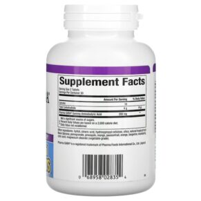 Thực phẩm bổ sung Natural Factors Stress-Relax Pharma GABA 100 mg 60 Chewable Tablets 068958028354