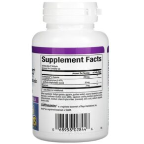 Thực phẩm bổ sung Natural Factors Stress-Relax Tranquil Sleep 5-HTP Suntheanine & Melatonin 45 Enteric Coated Softgels 068958028446