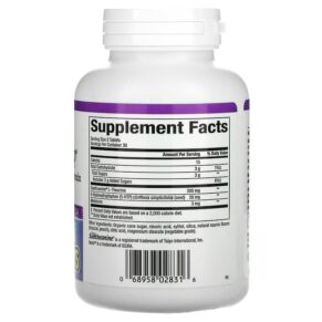 Thực phẩm bổ sung Natural Factors Stress-Relax Tranquil Sleep 60 Chewable Tablets 068958028316