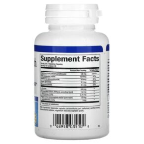 Thực phẩm bổ sung Natural Factors Thyroid Health Formula 60 Vegetarian Capsules 068958035109