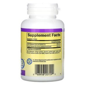 Thực phẩm bổ sung Natural Factors Ubiquinol 200 mg 30 Softgels 068958207292