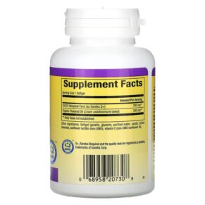 Thực phẩm bổ sung Natural Factors Ubiquinol 200 mg 60 Softgels 068958207308