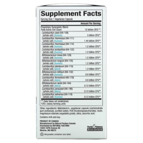 Thực phẩm bổ sung Natural Factors Ultimate Probiotic 12/12 Formula 12 Billion 60 Vegetarian Capsules 068958018478