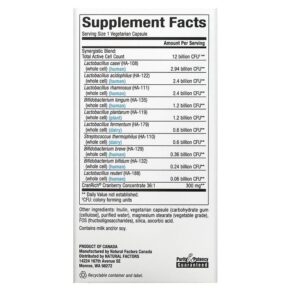 Thực phẩm bổ sung Natural Factors Ultimate Probiotic Women's 12 Billion 60 Vegetarian Capsules 068958018492