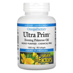 Thực phẩm chức năng Natural Factors Ultra Prim 1000 mg 90 Softgles 068958023649