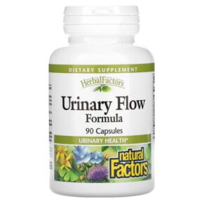 Thực phẩm chức năng Natural Factors Urinary Flow Formula 90 Capsules 068958046303
