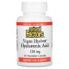 Thực phẩm chức năng Natural Factors Vegan Hyabest Hyaluronic Acid 120 mg 60 Vegetarian Capsules 068958026800