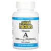 Thực phẩm chức năng Natural Factors Vitamin A 3000 mcg (10.000 IU) 180 Softgels 068958010410