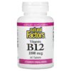 Natural Factors Vitamin B12 1.000 mcg 60 Tablets 5 Thực phẩm chức năng Natural Factors Vitamin B12 1.000 mcg 60 Tablets 068958012452