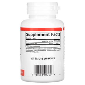Thực phẩm bổ sung Natural Factors Vitamin C 500 mg 90 Tablets 068958013008