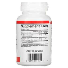 Thực phẩm bổ sung Natural Factors Vitamin C Time Release 1.000 mg 90 Tablets 068958013411