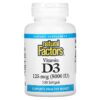Thực phẩm chức năng Natural Factors Vitamin D3 125 mcg (5.000 IU) 120 Softgels 068958010564