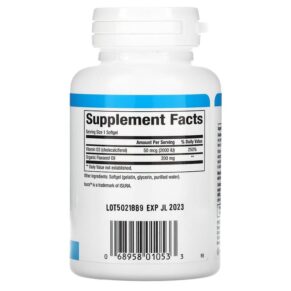Thực phẩm bổ sung Natural Factors Vitamin D3 50 mcg (2.000 IU) 120 Softgels 068958010533