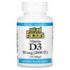 Thực phẩm chức năng Natural Factors Vitamin D3 50 mcg (2.000 IU) 120 Softgels 068958010533