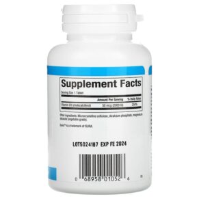Thực phẩm bổ sung Natural Factors Vitamin D3 50 mcg (2.000 IU) 90 Tablets 068958010526