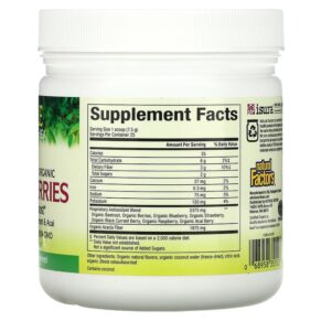 Thực phẩm bổ sung Natural Factors Whole Earth & Sea Beets & Berries Antioxidant Boost 6.6 oz (187 g) 068958355528