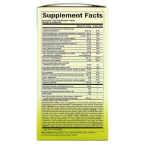 Thực phẩm bổ sung Natural Factors Whole Earth & Sea Men's 50+ Multivitamin & Mineral 60 Tablets 068958355030