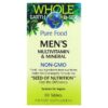 Thực phẩm chức năng Natural Factors Whole Earth & Sea Men's Multivitamin & Mineral 60 Tablets 068958355047