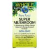 Thực phẩm chức năng Natural Factors Whole Earth & Sea Super Mushroom 60 Vegetarian Capsules 068958355108